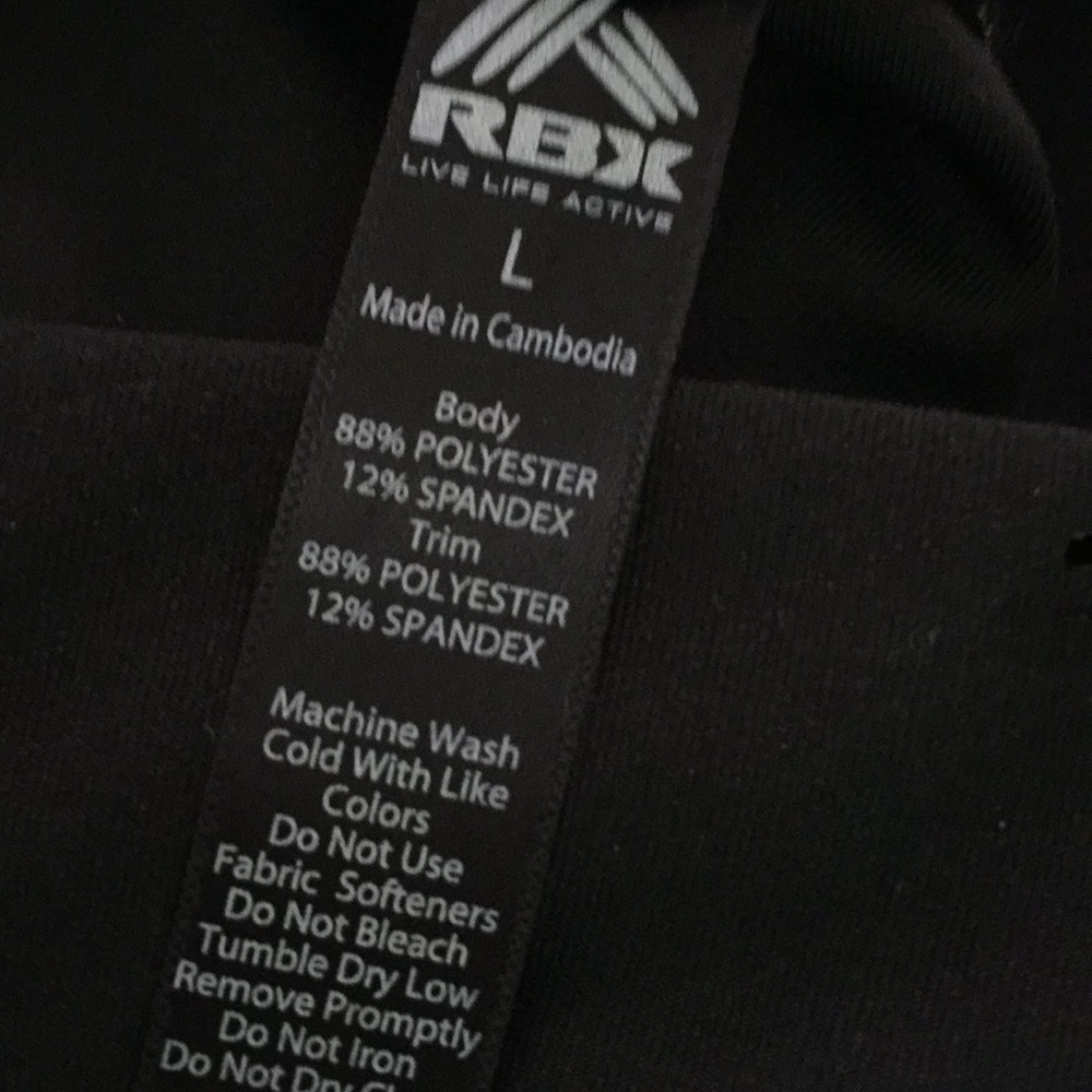 RBX Black Athletic pants size L - Picture 7 of 7